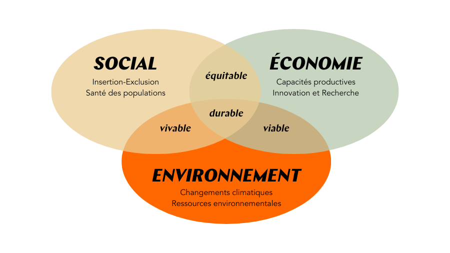 les 3 piliers du développement durable - investir dans le développement durable avec son entreprise